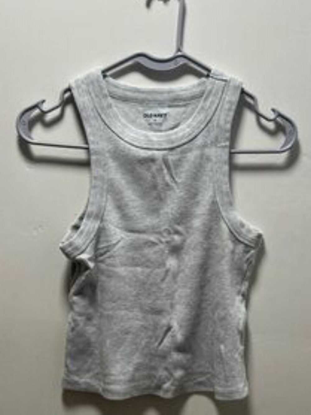 Light Gray Women's Tank Top Size M
